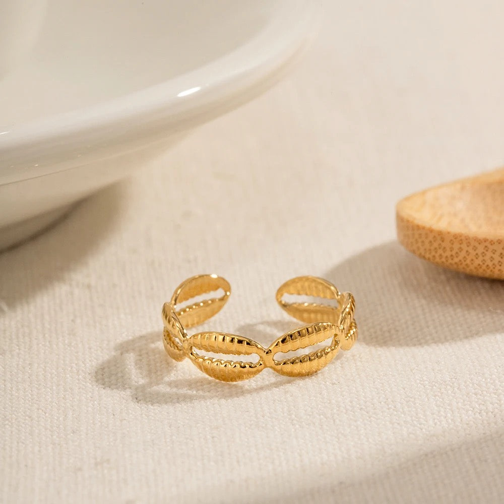 Cowrie Shell Ring