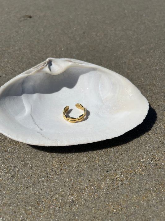 Cowrie Shell Ring