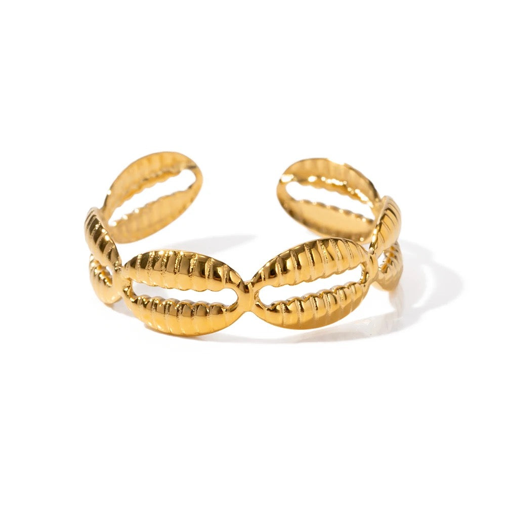 Cowrie Shell Ring