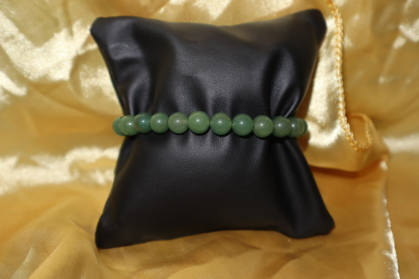 Chunky Green Aventurine Bracelet