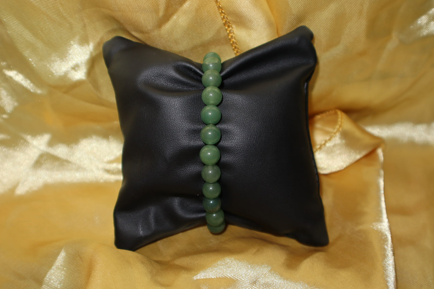 Chunky Green Aventurine Bracelet